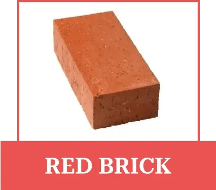 Red clay brick