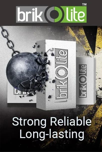 Long strong life of Brikolite AAC blocks